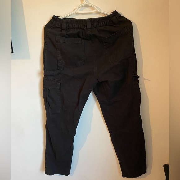 Black Cargo Pants - Picture 2 of 2